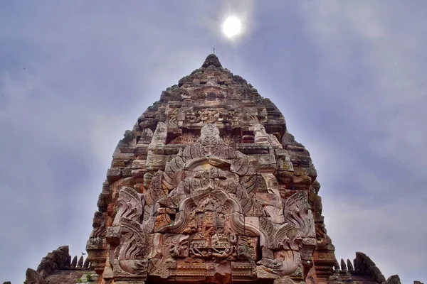 Castillo Khao Phanom Rung Lugar Más Antiguo Historia Buriram Tailandia —  Fotos de Stock