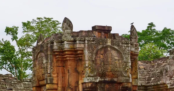 Castillo Khao Phanom Rung Lugar Más Antiguo Historia Buriram Tailandia —  Fotos de Stock