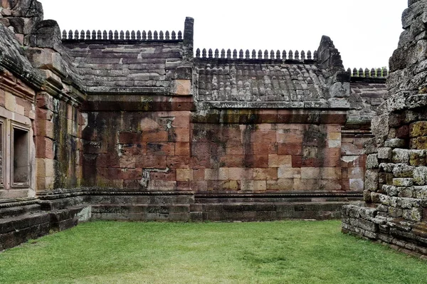 Castillo Khao Phanom Rung Lugar Más Antiguo Historia Buriram Tailandia —  Fotos de Stock