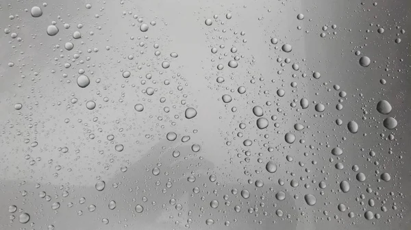 Close Pictures Water Droplets Glass — Stock Photo, Image