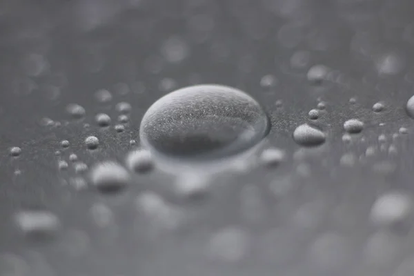 Imágenes Cerca Gotas Agua Vaso — Foto de Stock