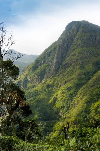 View from Little Adam\'s Peak. Mountain landscape in Sri Lanka,Little Adam\'s Peak Ella, Sri Lanka