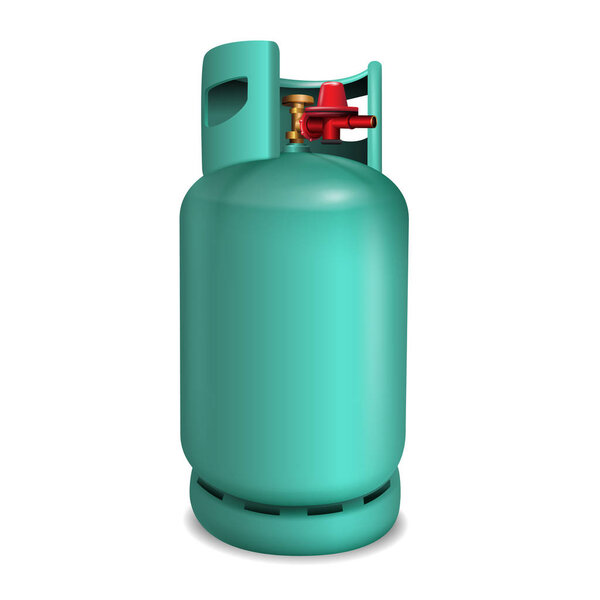 Gas tank lpg.Used for cooking and various industries.vector realistic file.