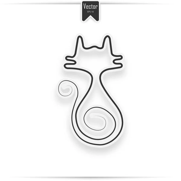 gerçekçi tasarım öğesi kedi