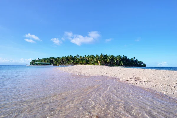 Hermoso Paisaje Con Arena Blanca Playa Tropical —  Fotos de Stock