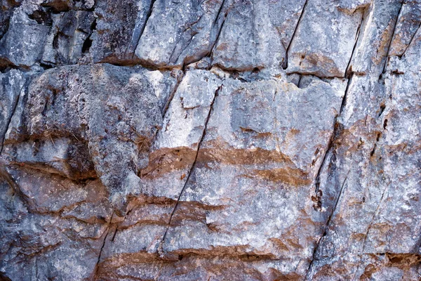 Närbild Texturerat Rock Sten Bakgrund — Stockfoto