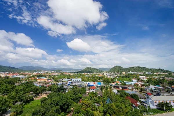 Uitzicht Vanaf Het Dak Phuket Town Thailand — Stockfoto