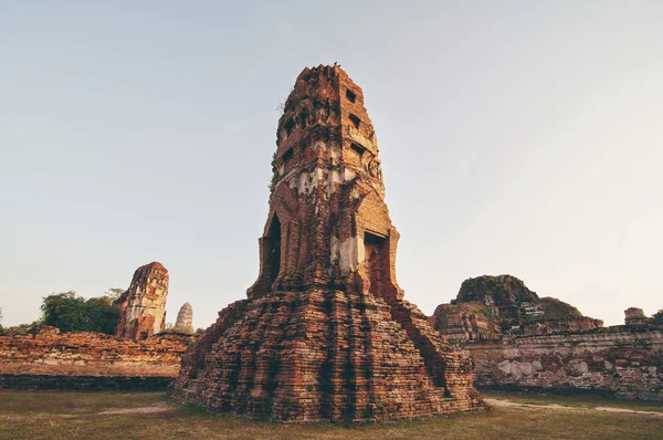 Prachtig Uitzicht Van Khmer Tempel Ayuthaya Thailand — Stockfoto