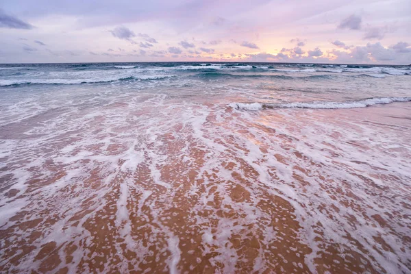 Bela Paisagem Marinha Com Céu Nublado Durante Tempo Tempestuoso — Fotografia de Stock