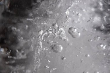 doku buz dondurulmuş su arka plan kristal su