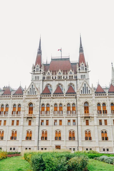 Exterior of Hungarian Parliament Building