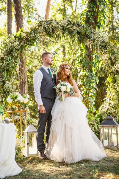 Hermosa Boda Pareja Amor — Foto de Stock