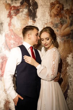 Aşık güzel bir çift.