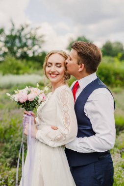 Birbirine aşık çift.