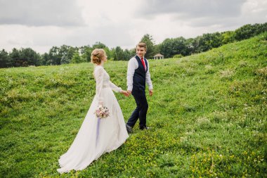 Birbirine aşık çift.