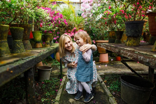 Dos Chicas Jardín — Foto de Stock