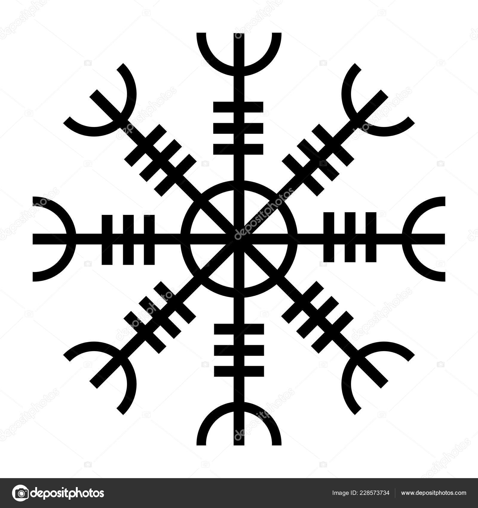 The Helm of Awe  Norse tattoo Norse symbols Viking symbols