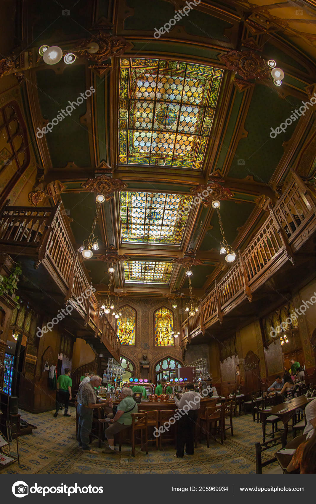 Bucharest Romania July 2018 Old Restaurant Caru Bere Beer Carriage Stock Editorial Photo C Florin1961 205969934