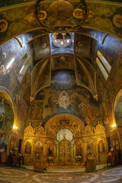ブカレスト ルーマニア 2018 ニコラス教会 ロシア教会として知られています 歴史的建造物のリストに分類 正教会の儀式です 1905 1909 年の間に建てられました — ストック写真
