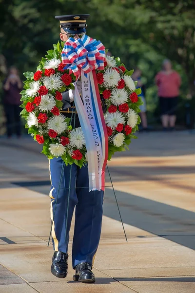 Arlington Washington Usa September 2018 Vaktavlösningen Vid Graven Den Okände — Stockfoto