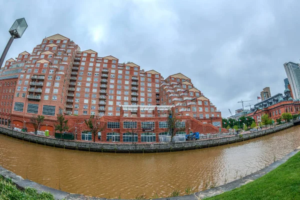 Baltimore Maryland Eua Setembro 2018 Vista Panorâmica Dos Antigos Edifícios — Fotografia de Stock