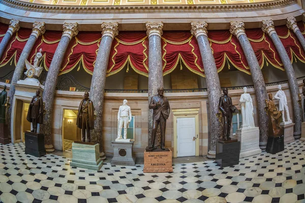 Washington Usa September 2018 Stor Vinkel Visa Insidan Statuary Hall — Stockfoto