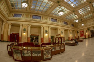 Washington Dc, Amerika Birleşik Devletleri - 4 Eylül 2018: Union Station Dc, iç. 1907 yılında açılan tarihi İstasyonu. 