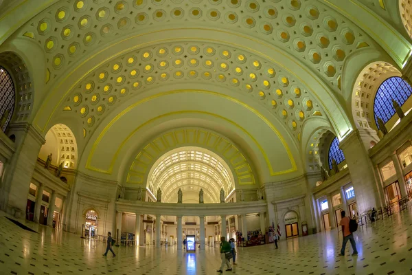 Washington Usa September 2018 Big Lobby Hall Union Station Early — Stock Photo, Image