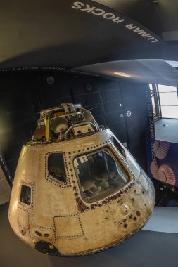 Washington Dc, Amerika Birleşik Devletleri - 4 Eylül 2018: Ulusal Hava ve Uzay Müzesi, Smithsonian Enstitüsü iç. 1946 yılında kurulan ve onun ana Ulusal Mall 1976 yılında bina açıldı.
