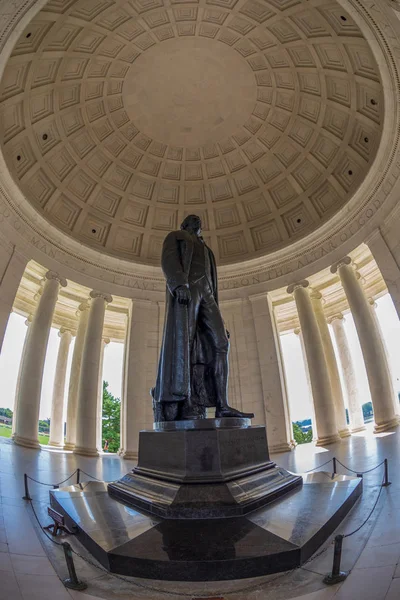 Вашингтон Округ Колумбия Сша Сентября 2018 Вид Большим Углом Статуей — стоковое фото