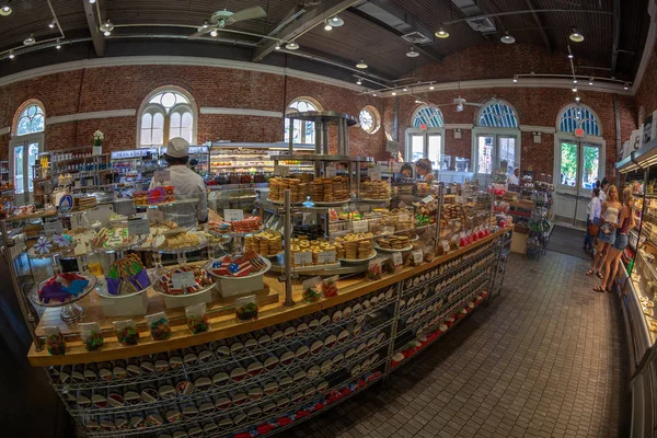 Georgetown Washington Usa September 2018 Binnen Een Supermarkt Een Oude — Stockfoto