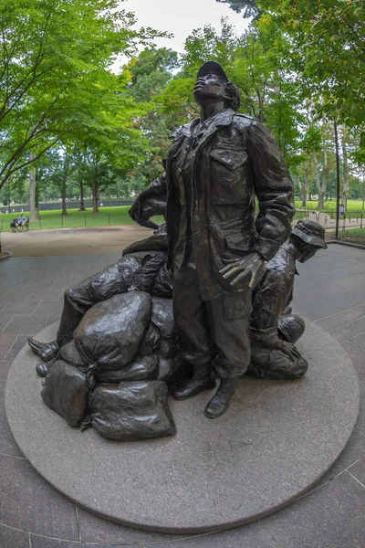 Вашингтон Сша Августа 2018 Года Статуя Наследия Исцеления Надежды Мемориале — стоковое фото