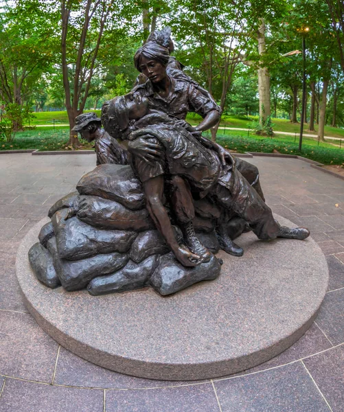 Washington Usa Augustus 2018 Standbeeld Van Erfenis Van Genezing Hoop — Stockfoto