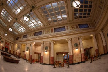 Washington Dc, Amerika Birleşik Devletleri - 4 Eylül 2018: Union Station Dc, iç. 1907 yılında açılan tarihi İstasyonu. 