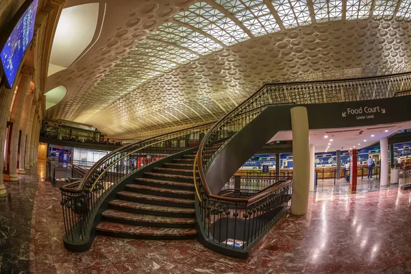 Washington Usa September 2018 Detail Interior Union Station Historic Station — Stock Photo, Image