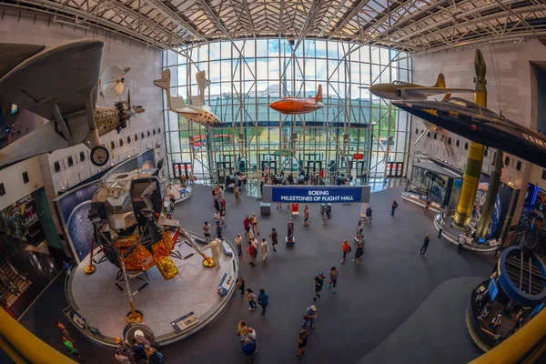Вашингтон Сша Сентября 2018 Года Внутри Национального Аэрокосмического Музея Смитсоновского — стоковое фото