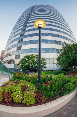 Rosslyn, Washington Dc, Amerika Birleşik Devletleri - 6 Eylül 2018: Gün ışığına Rosslyn gökdelenler manzaraya. Rosslyn iş geliştirme Washington DC'ye bağlı bir ilçedir.