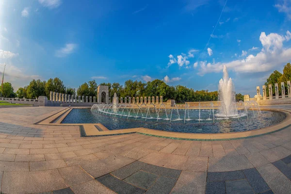 Вашингтон Округ Колумбия Сша Августа 2018 Года Мемориал Второй Мировой — стоковое фото