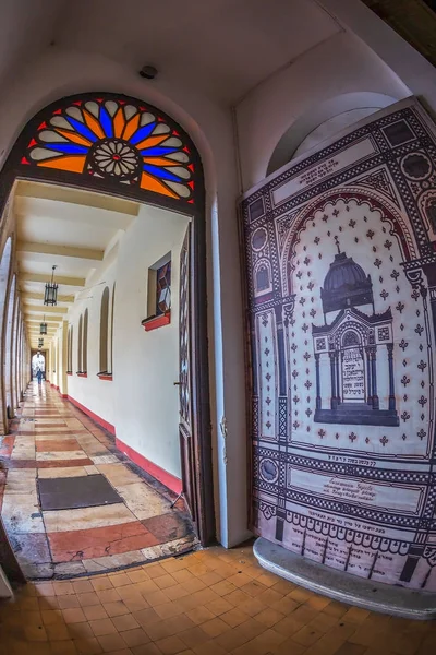 Budapest Hongrie Décembre 2018 Intérieur Grande Synagogue Dohany Street Grande — Photo