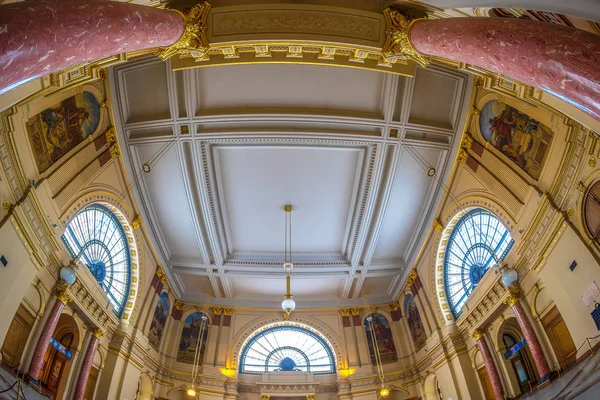 Budapest Ungheria Dicembre 2018 Interno Della Stazione Ferroviaria Budapest Keleti — Foto Stock