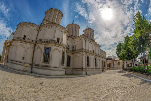 Bucharest Romania Luglio 2018 Cattedrale Patriarcale Ortodossa Romena Situata Sul — Foto Stock