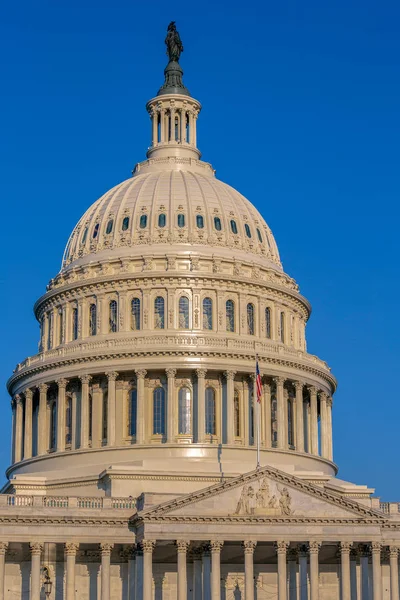 Деталь Сша Капітолію Вашингтоні Місце Зустрічі Конгресу Сидіння Законодавчої Влади — стокове фото