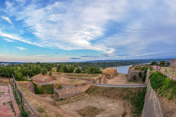 Fortaleza de Petrovaradin en Novi Sad, Serbia — Foto de Stock