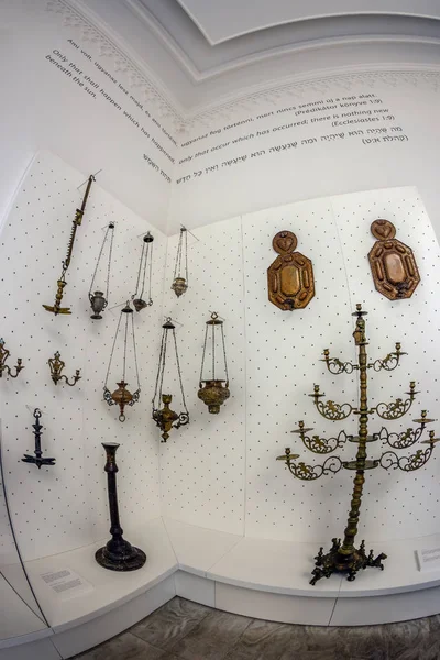 博物館内のユダヤ人の崇拝オブジェクト, ブダペスト, ハンガリー — ストック写真