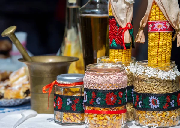 Objetos tradicionais ucranianos — Fotografia de Stock