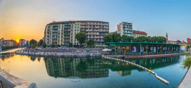 Naviglio Grande, Milan, İtalya