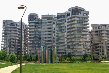 Citylife Ilçe kompleksi, konut mimaronik topluluğu, M
