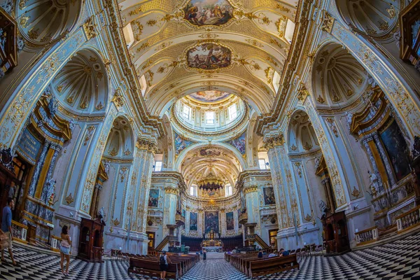Interior de Cattedrale di Sant Alessandro, Bérgamo, Italia — Foto de Stock
