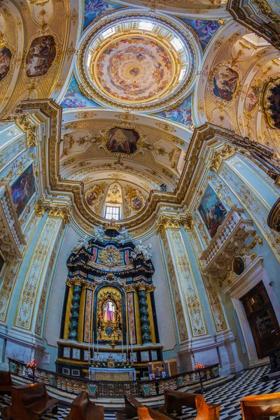 Interior de Cattedrale di Sant Alessandro, Bérgamo, Italia — Foto de Stock