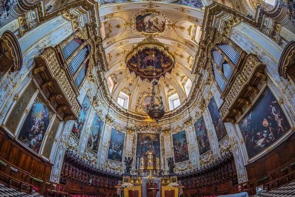 Interior de Cattedrale di Sant Alessandro, Bérgamo, Italia — Foto de Stock